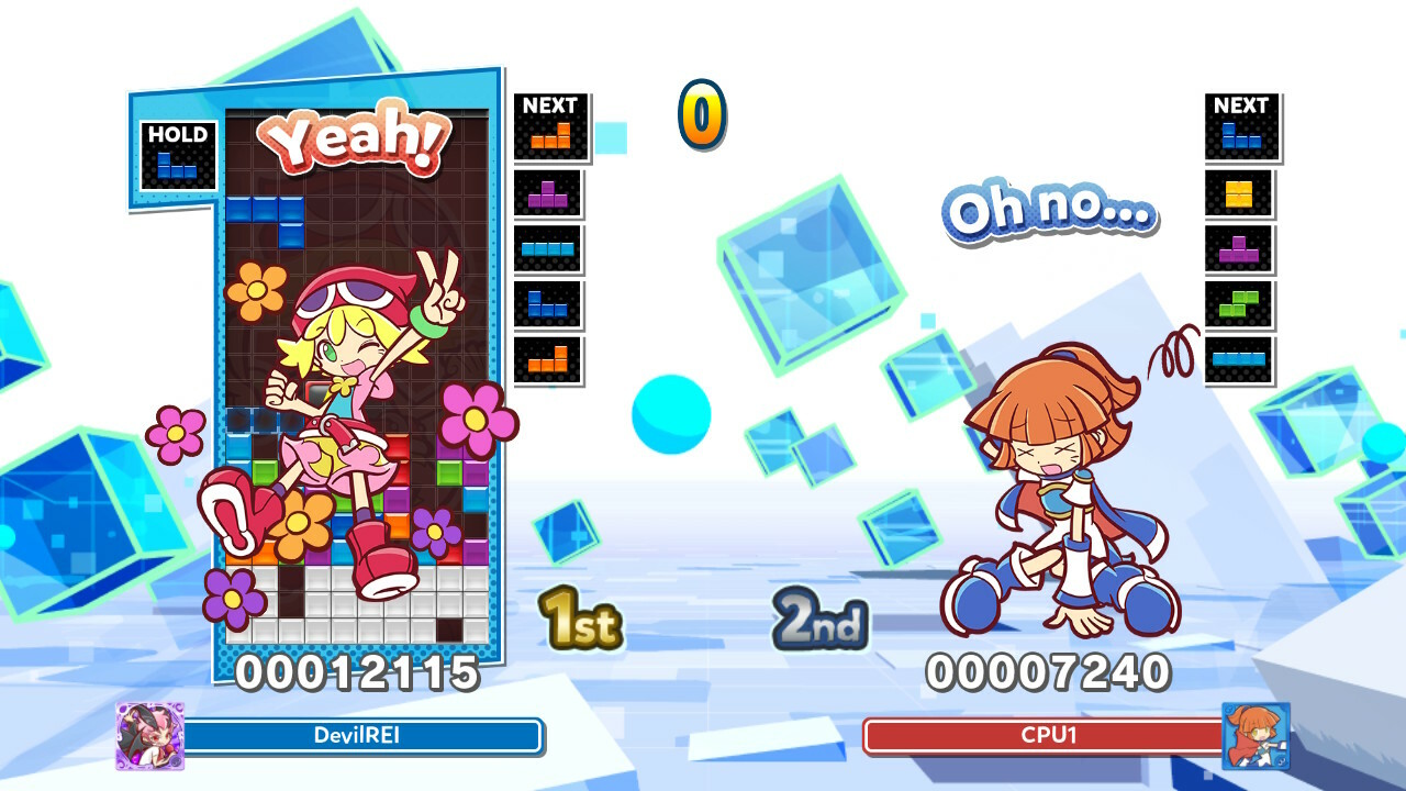 Puyo Puyo Tetris 2 Game Art